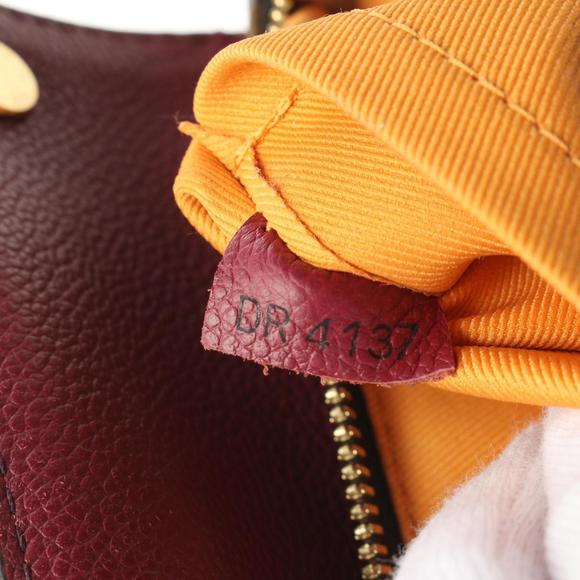 LOUIS VUITTON Manhattan Coated Canvas Leather Bag Brown Bordeaux M43482 - Picture 6 of 11